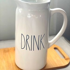 Rae Dunn DRINK Pitcher